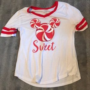 Disney Short Sleeve Christmas Shirt